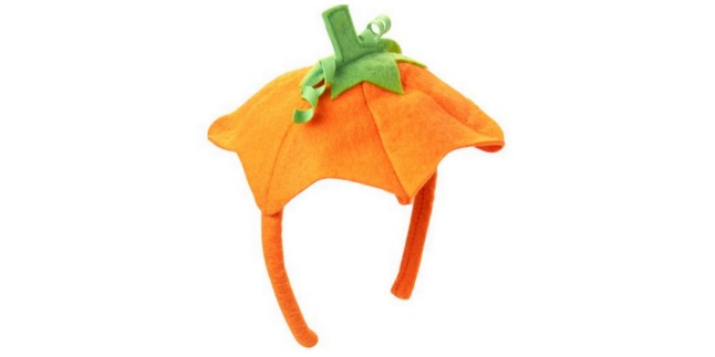 pumpkin headband