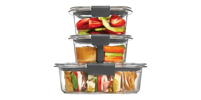 rubbermaid brilliance snack storage