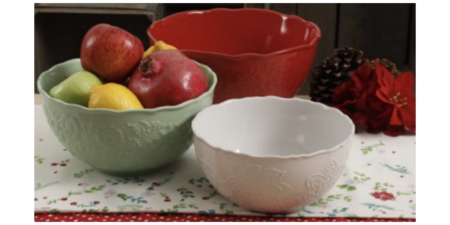the pioneer woman mixing bowl set
