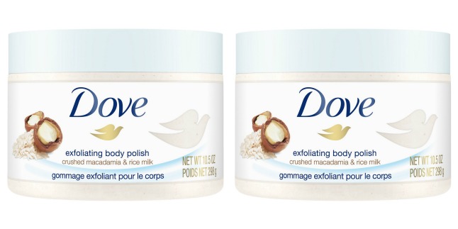 dove exfoliating body polish