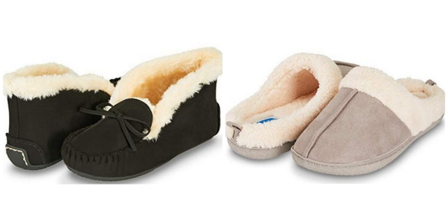 fur lined slippers
