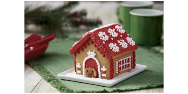 gingerbread dog house