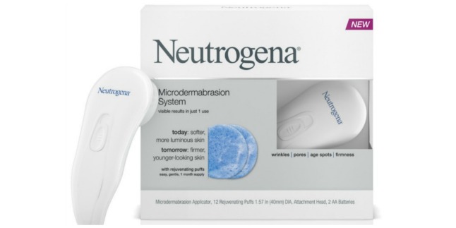 neutrogena microdermabrasion system