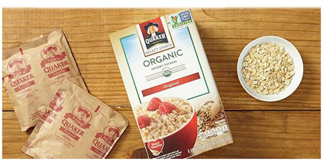 quaker organic oatmeal