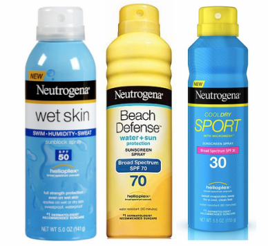 neutrogena sunscreen