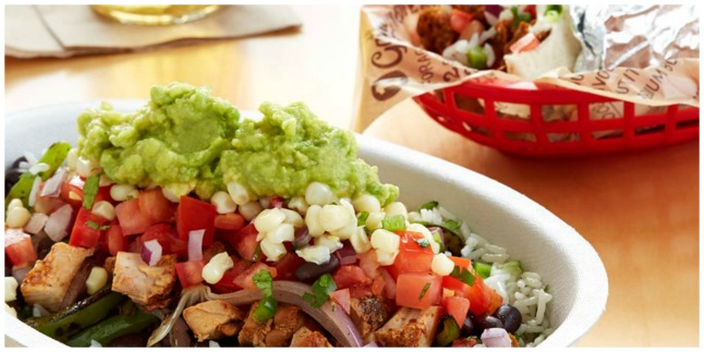chipotle burrito bowl