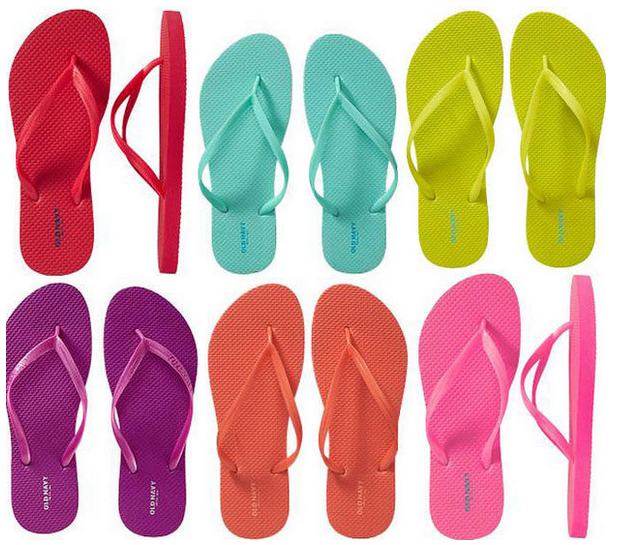 old navy flip flops