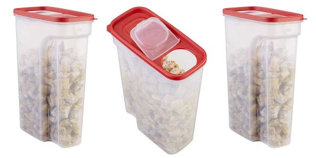 rubbermaid cereal storage