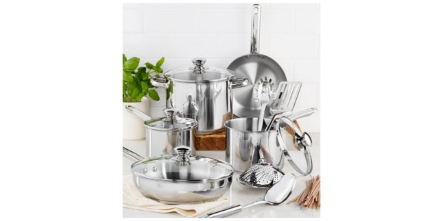 stainless steel cookware