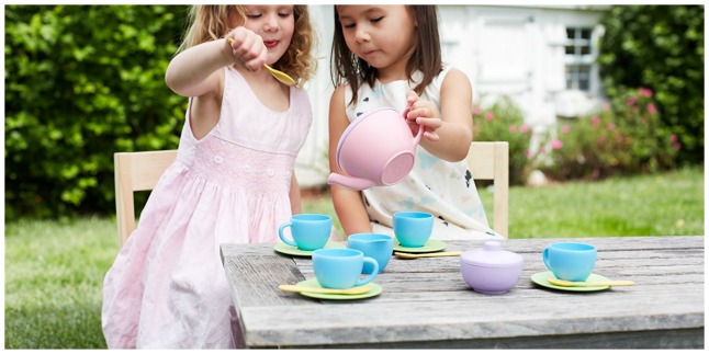 green toys tea set