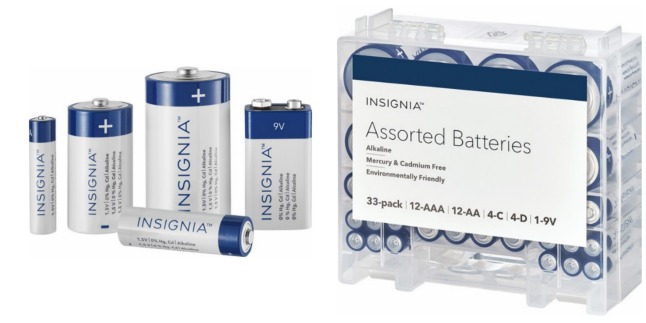 insignia assorted batteries