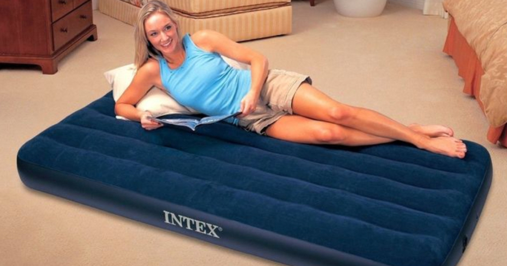 quick luxe twin air mattress
