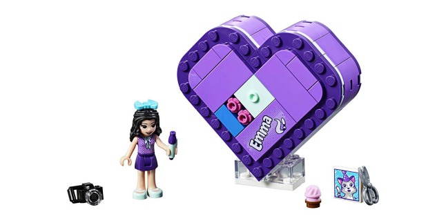 LEGO friends heart box