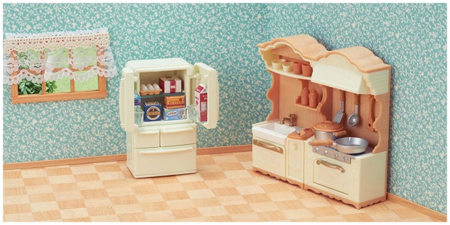 calico critters play kitchen