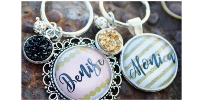 personalized keychain