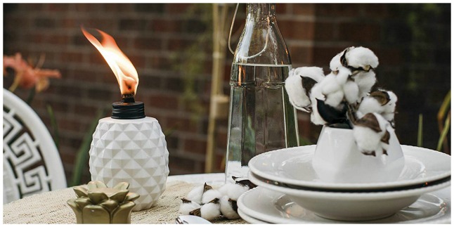 pineapple tiki torch