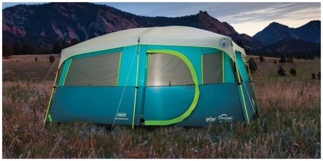 coleman 8 person tent