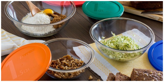 pyrex mixing bowl set