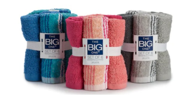 the big one washcloths