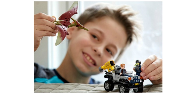 LEGO jurassic world Pteranodon Chase