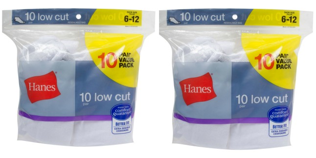 hanes low cut socks
