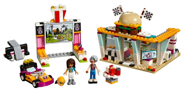 lego friends diner building kit
