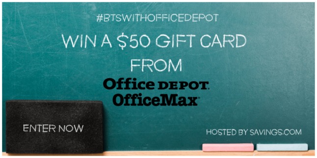 Office Depot giveaway
