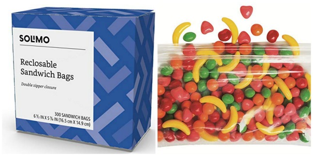 solimo sandwich bags