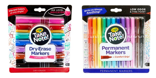 Crayola dry erase markers