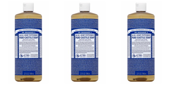 dr bronners castille soap