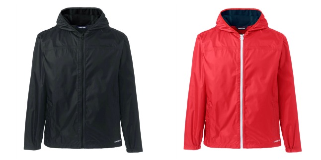 lands end windbreaker