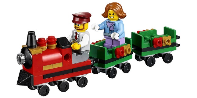 Christmas LEGO train