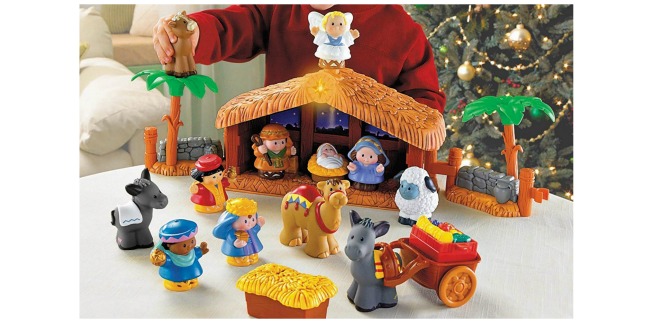little people nativity set