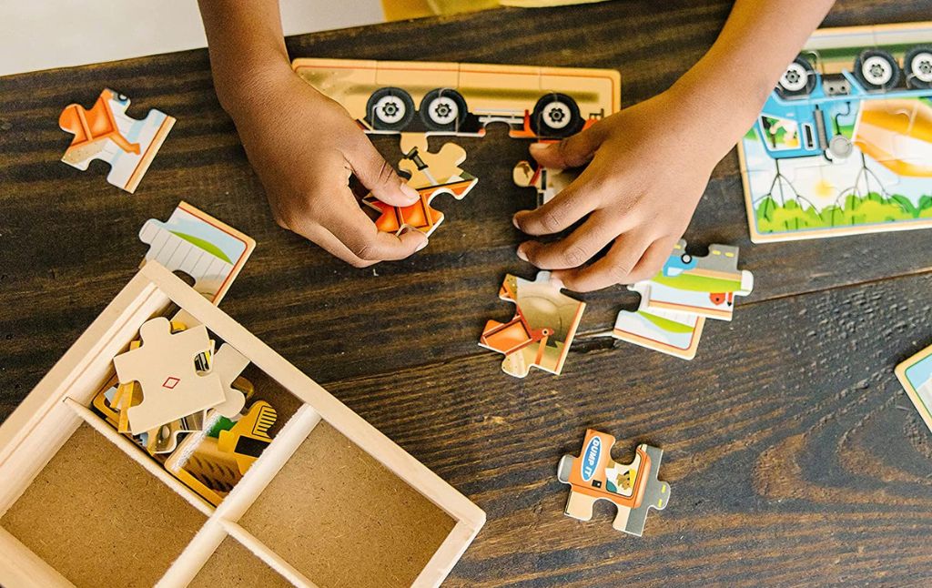 melissa doug 4-in-1 puzzle