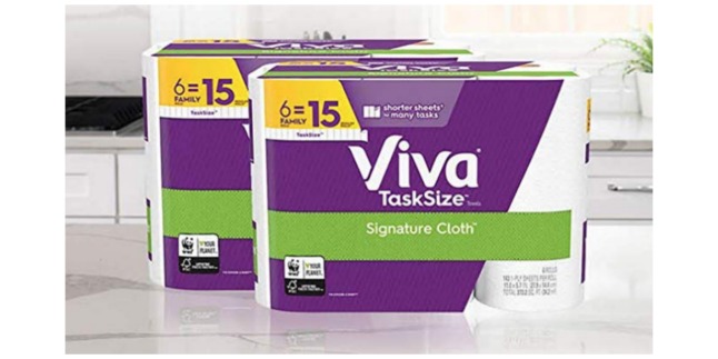 viva signature paper towels