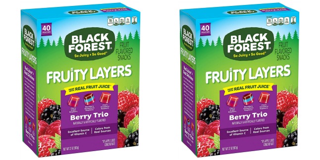 Black Forest fruity layers