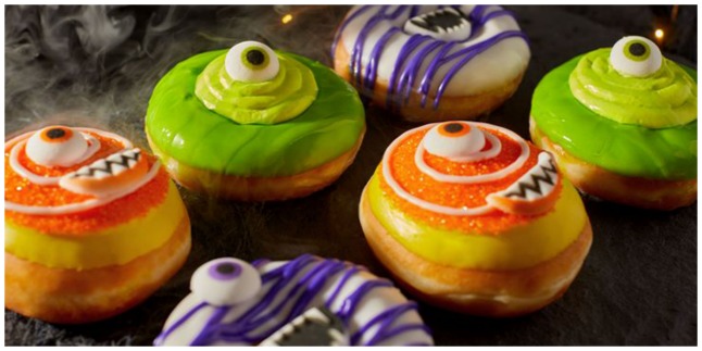 Krispy creme halloween doughnuts