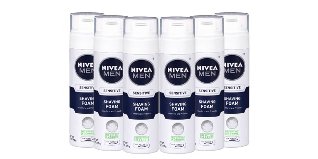 nivea men shaving foam