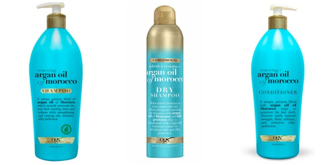 ogx organ oil Morocco hair care