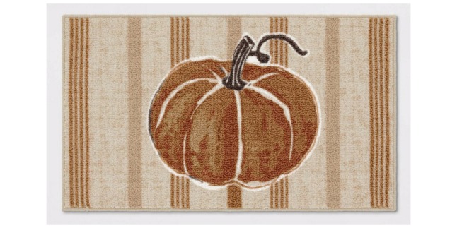 pumpkin rug