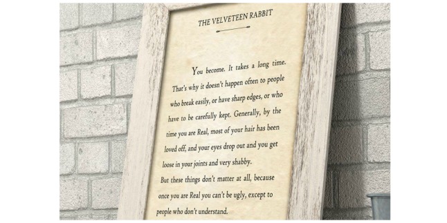 the velveteen rabbit poster