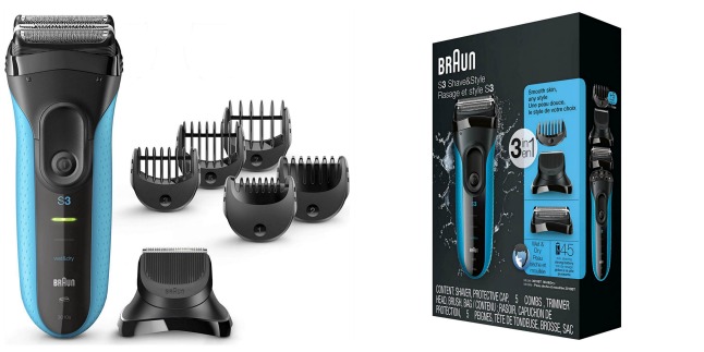 braun 3 in 1 shaver