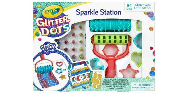 crayola glitter dots sparkle station