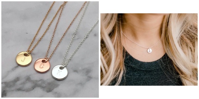 initial necklace