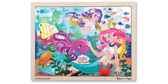 melissa doug mermaid puzzle