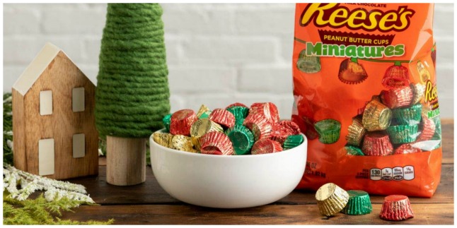 reeces minatures christmas candy