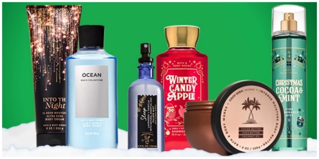 bath body works full size products