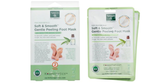 earth therapeutics foot mask