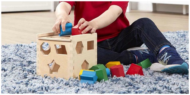 melissa doug wooden block puzzle