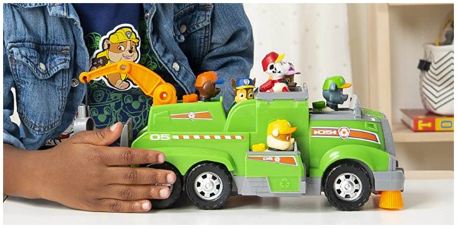 paw patrol recycling truck